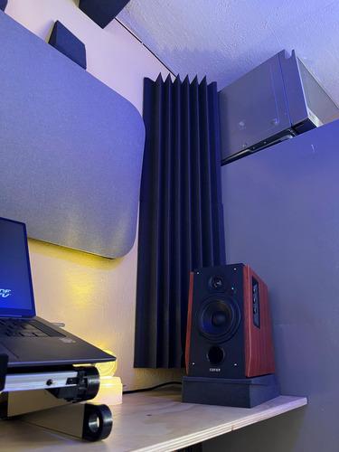 02 PACK Esquineros Acústicos 50 Cm Bass Trap