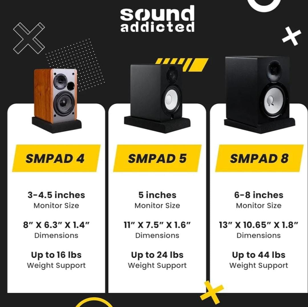 02 PACK Bases Para Monitores 20 x 15 x 5 cm