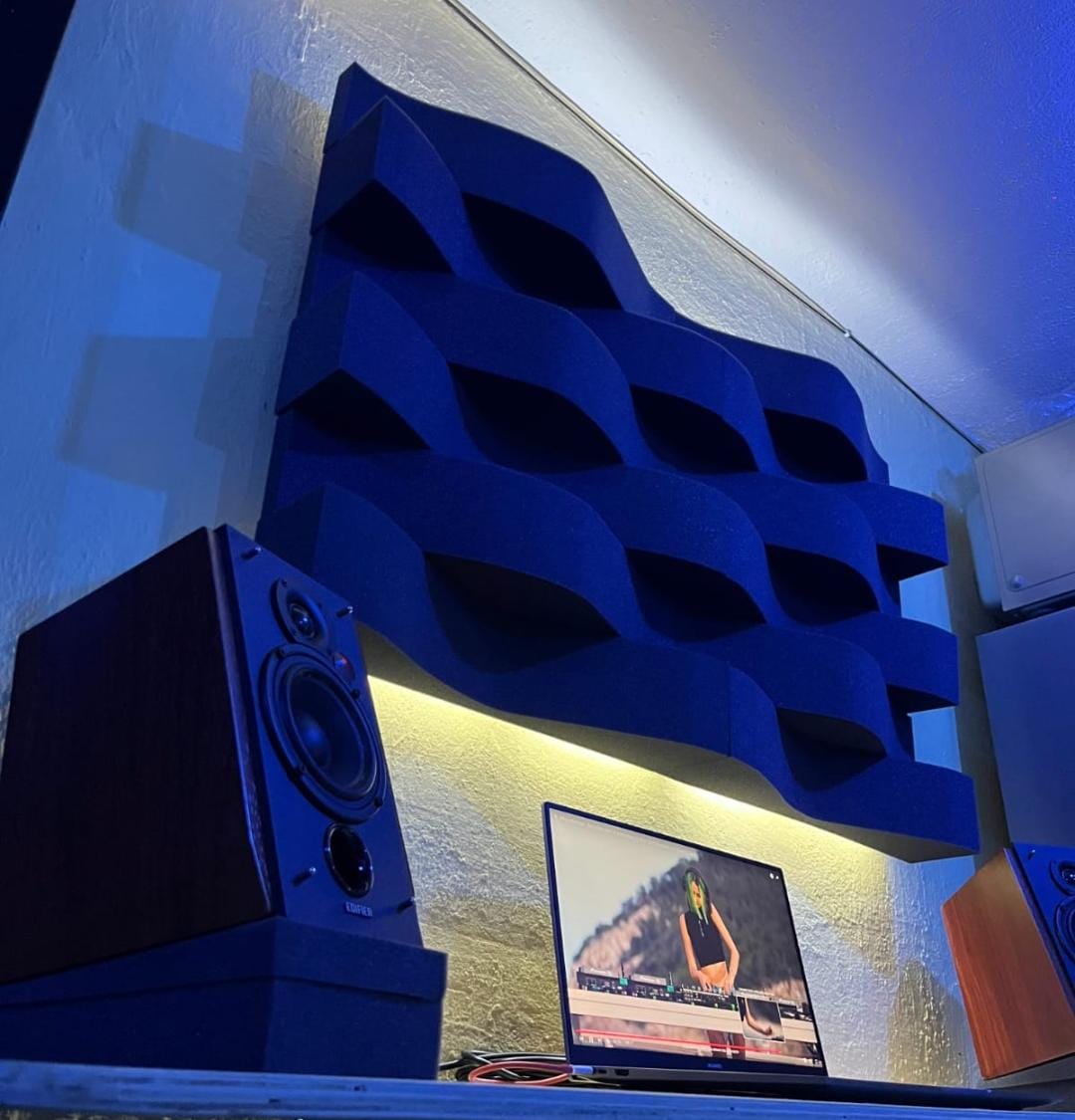 12 PCK Panel Curvo Decorativo