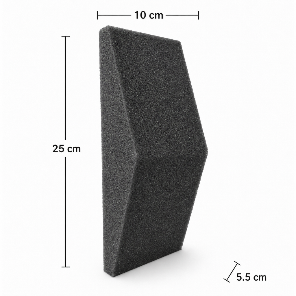 12 Paneles Acústicos 3d Decorativos Alta Densidad