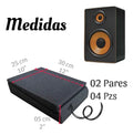 30 x 25 x 5 cm Panel Acústico Acustikap Base Monitor 02 Pzs