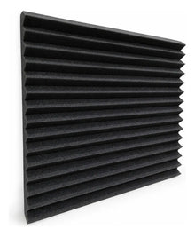02 pack Panel Grande Premium Peine 60 X 60 X 05 Cm Espuma Acústica