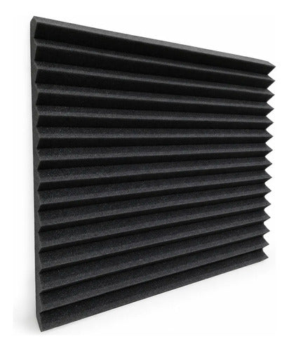 06 pack Panel Grande Premium Peine 60 X 60 X 05 Cm Espuma Acústica