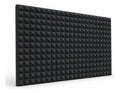01 pza Panel Gigante Premium Piramidal 120x200x5 Cm Espuma Acústica