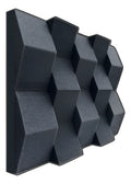 12 Paneles Acústicos 3d Decorativos Alta Densidad
