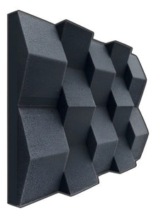 12 Paneles Acústicos 3d Decorativos Alta Densidad