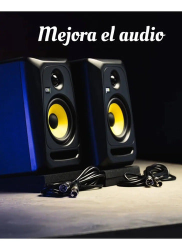 15 x 20 x 5 cm Panel Acústico Acustikap Base Monitor 02 Pzs